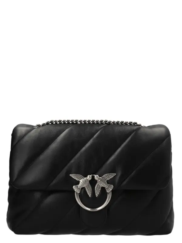 'Love big puff' crossbody bag PINKO Black