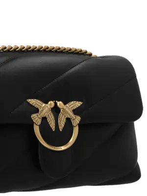 Shoulder strap 'Classic Love Bag Puff' Woman PINKO Black