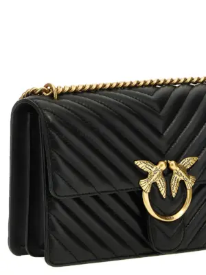 'Classic Love Bag One' crossbody bag Woman PINKO Black