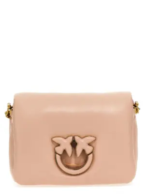 'Love click baby puff' crossbody bag PINKO Pink