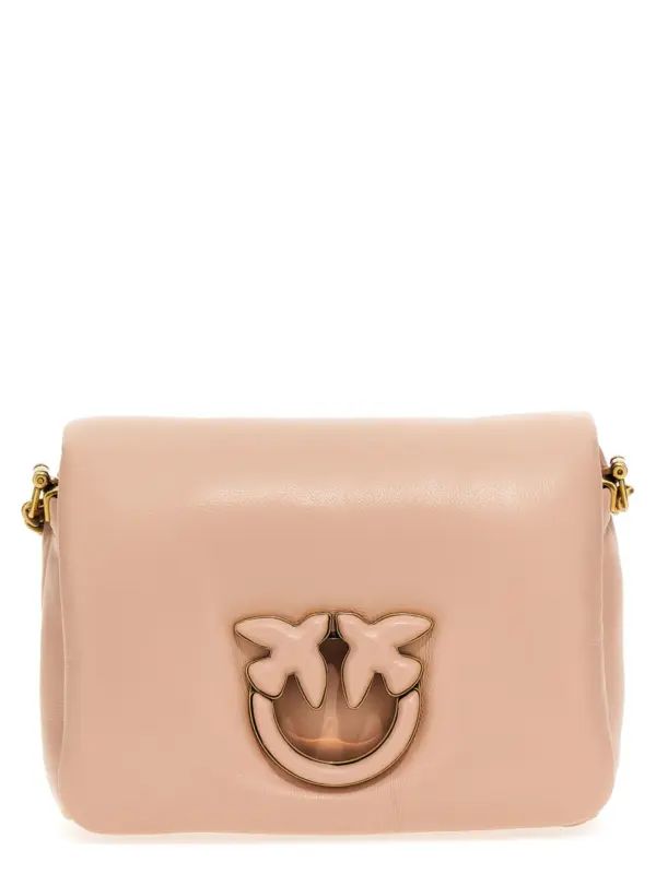 'Love click baby puff' crossbody bag PINKO Pink