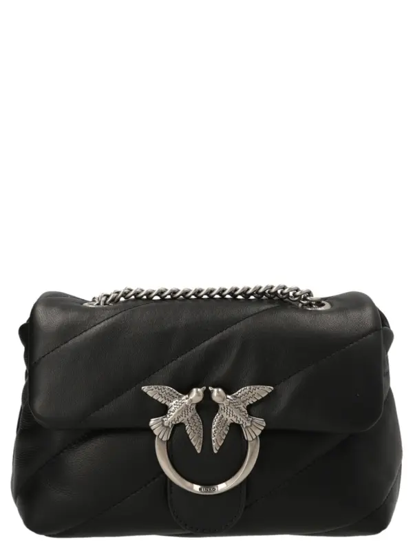 'Love Mini Puff' crossbody bag PINKO Black