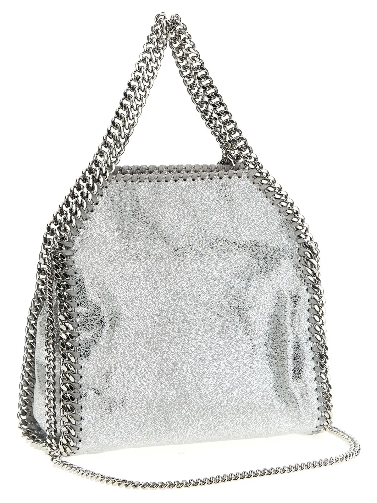 Сумка Stella Mccartney Falabella Mini handbag Срібна 2 'Falabella Mini' handbag 371223WP03018101 STELLA MCCARTNEY Silver