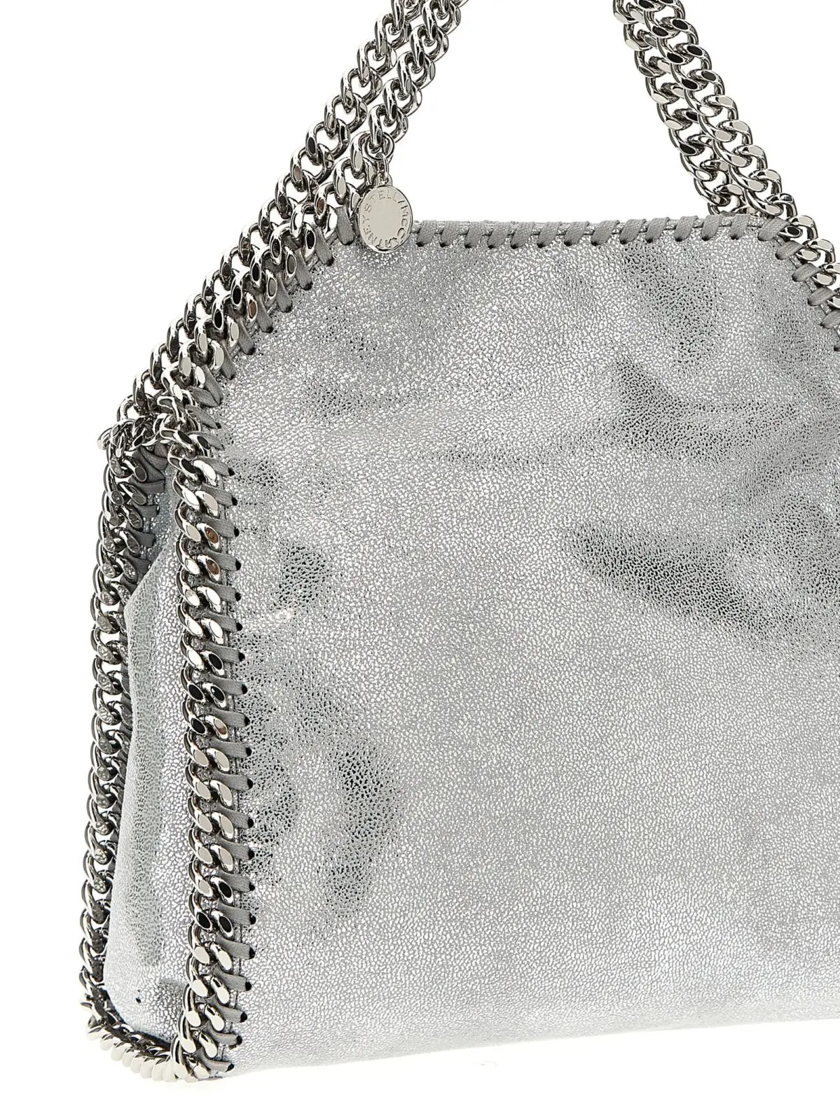 Сумка Stella Mccartney Falabella Mini handbag Срібна 3 'Falabella Mini' handbag Woman STELLA MCCARTNEY Silver