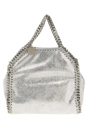 Micro 'Falabella' shopping bag STELLA MCCARTNEY Silver