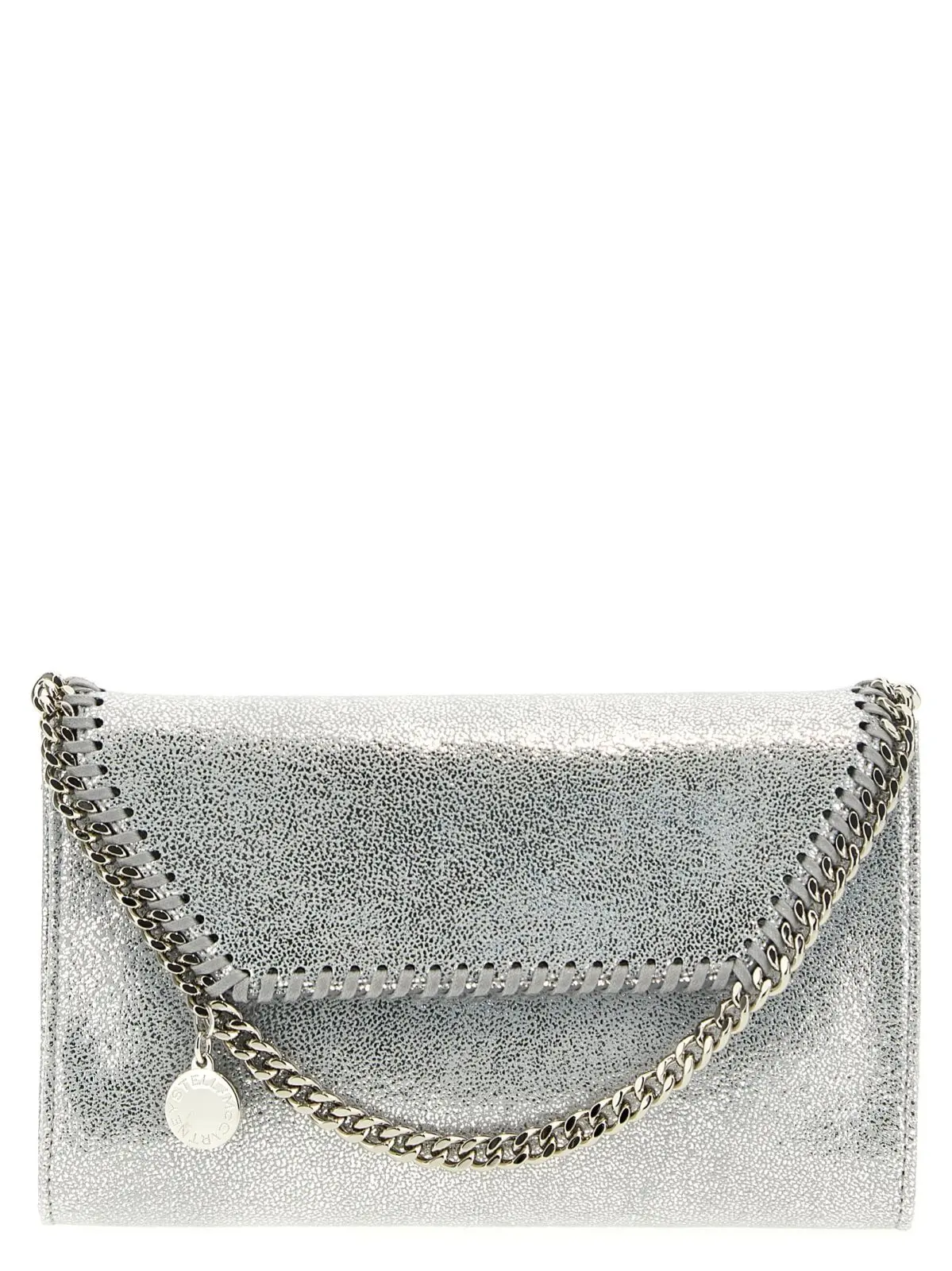 Сумка Stella Mccartney Falabella crossbody Срібна 1 'Falabella' crossbody bag STELLA MCCARTNEY Silver