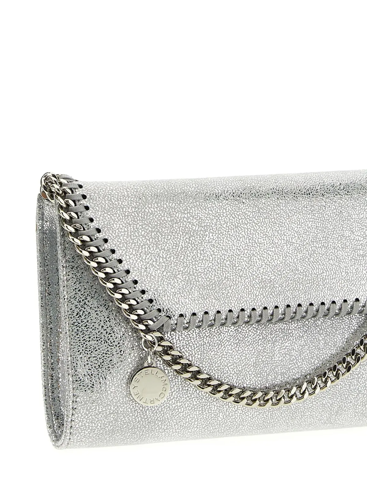 Сумка Stella Mccartney Falabella crossbody Срібна 3 'Falabella' crossbody bag Woman STELLA MCCARTNEY Silver