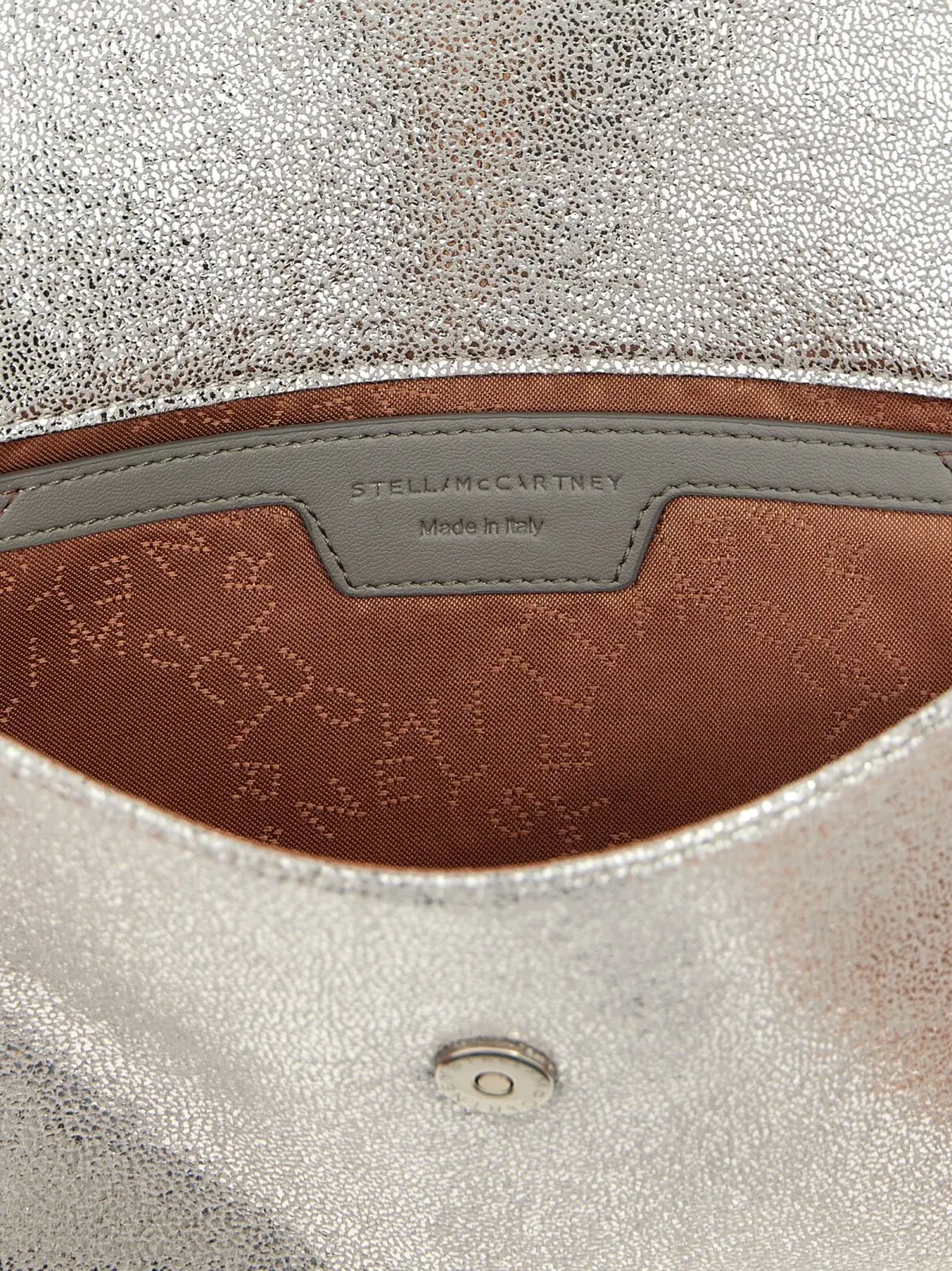 Сумка Stella Mccartney Falabella crossbody Срібна 4 'Falabella' crossbody bag 100% polyester STELLA MCCARTNEY Silver