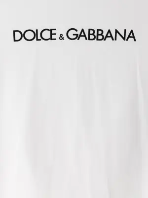 Logo T-shirt 100% cotton DOLCE & GABBANA White