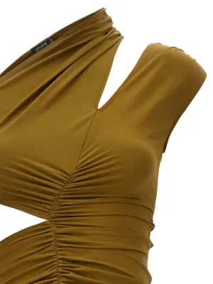 Cut-out dress Woman ATLEIN Green