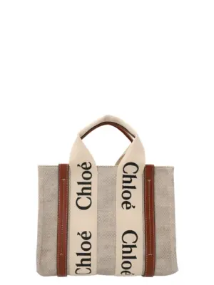 Shopping 'Woody Small' CHLOÉ Beige