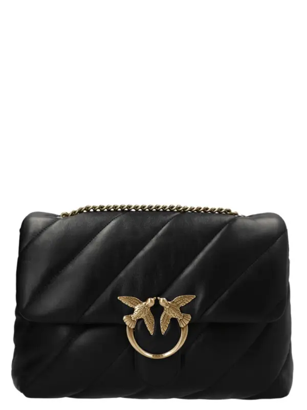 'Love big puff' crossbody bag PINKO Black