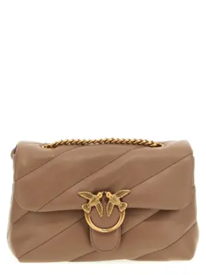 'Love one classic' crossbody bag PINKO Beige