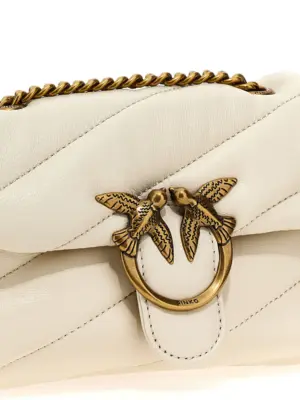 'Baby Love Bag Puff Maxi Quilt' crossbody bag Woman PINKO White