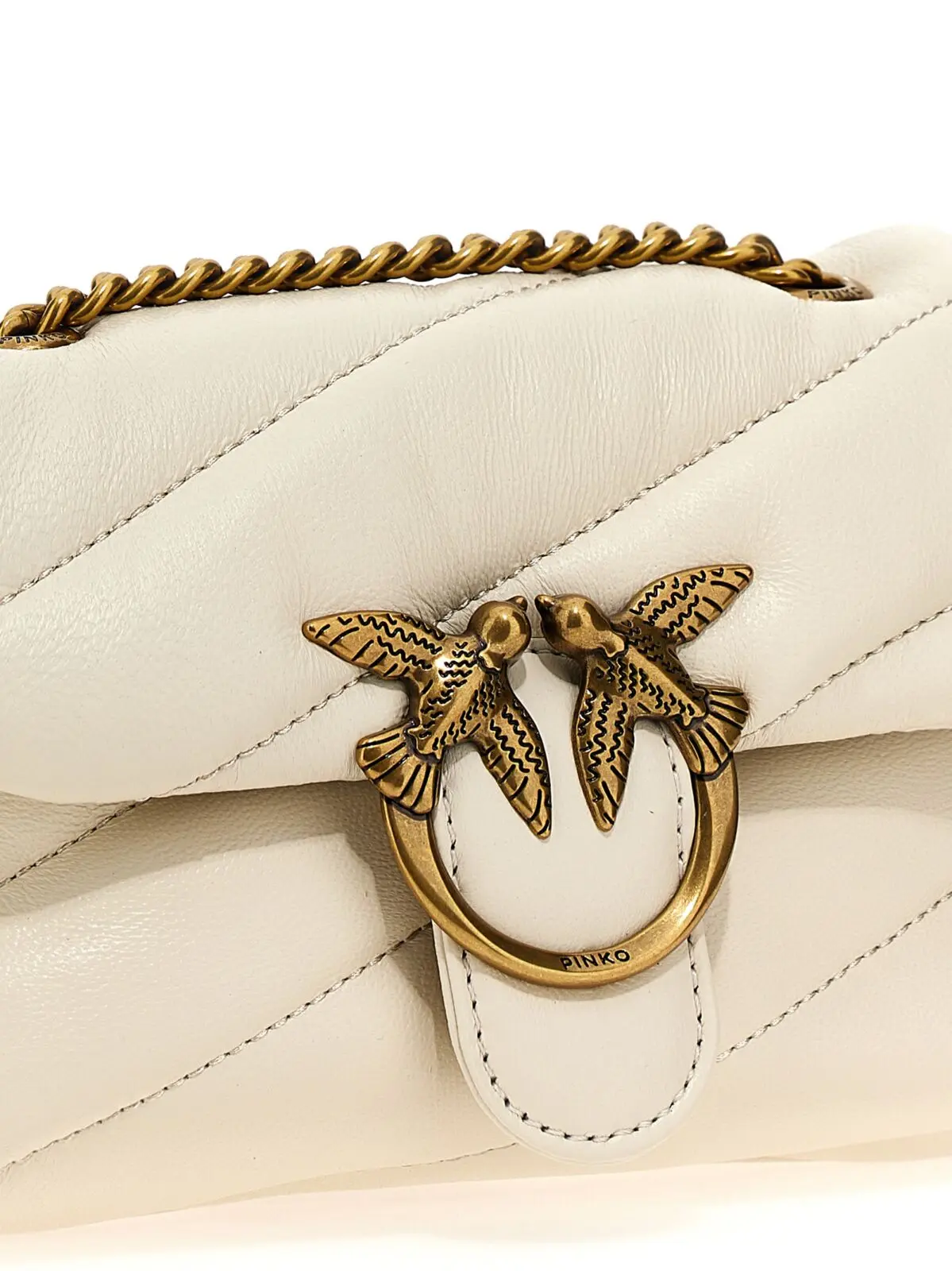 Сумка крос-боді Baby Love Bag Puff Maxi Quilt Pinko Біла 3 'Baby Love Bag Puff Maxi Quilt' crossbody bag Woman PINKO White