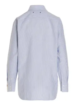 Oxford boyfriend shirt GWP00820P0005488019780197 GOLDEN GOOSE Light Blue