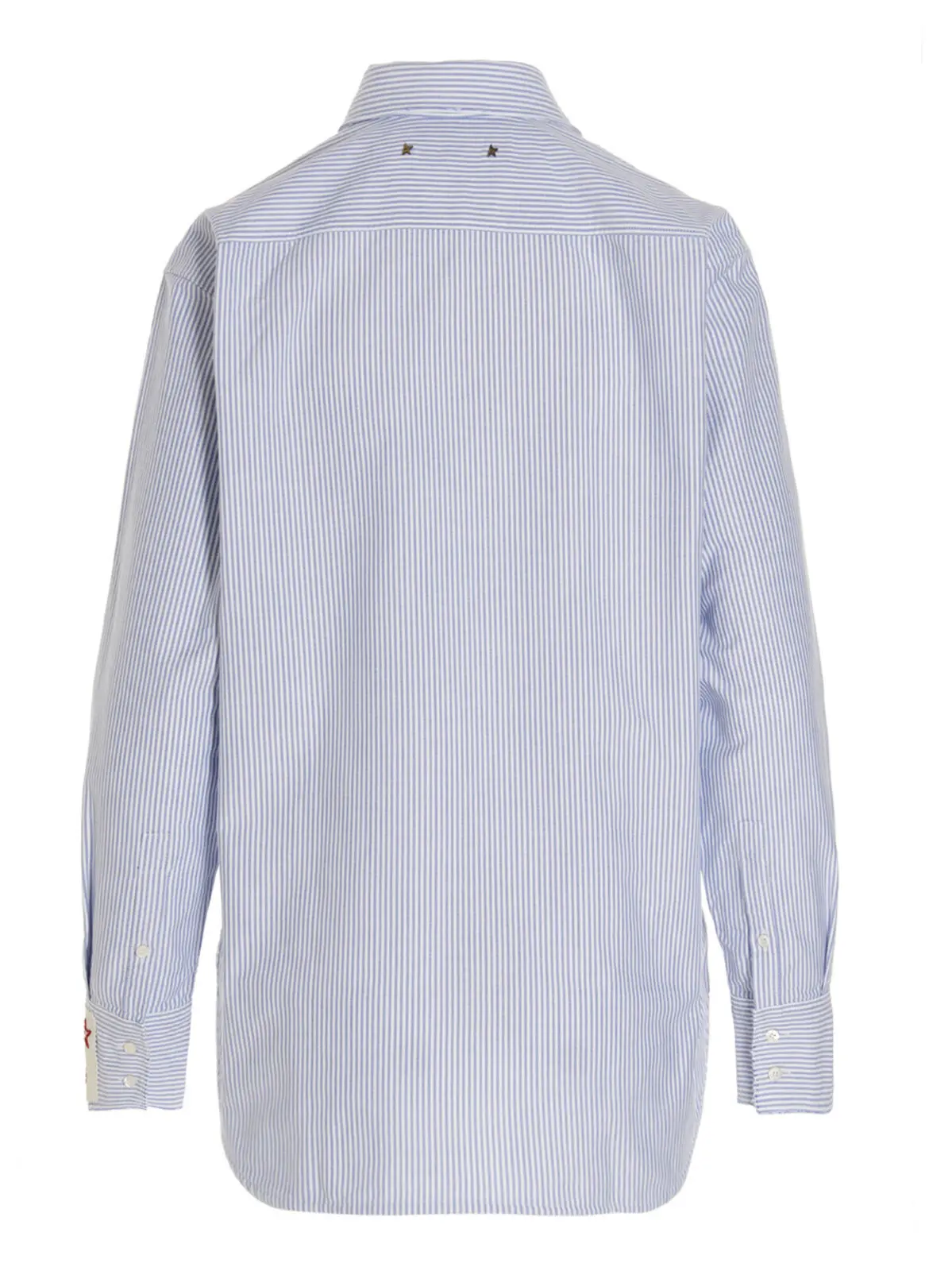 Сорочка Oxford boyfriend Golden Goose Блакитний 2 Oxford boyfriend shirt GWP00820P0005488019780197 GOLDEN GOOSE Light Blue
