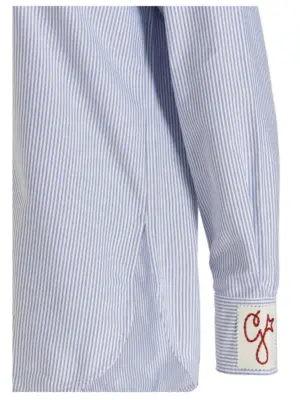 Oxford boyfriend shirt 100% cotton GOLDEN GOOSE Light Blue