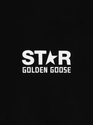 'Star’ t-shirt 100% cotton GOLDEN GOOSE White/Black