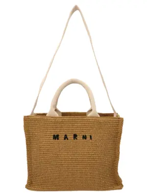 'Mini Tote' shopping bag MARNI Beige