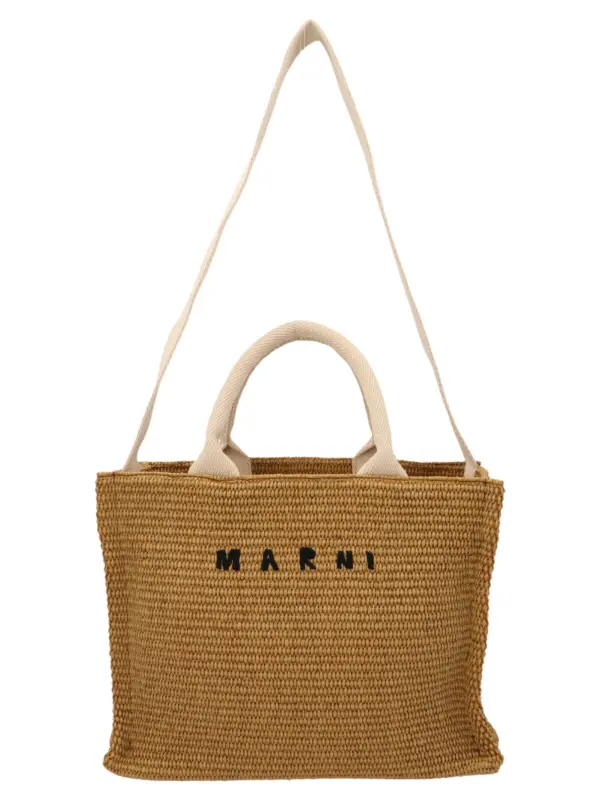 'Mini Tote' shopping bag MARNI Beige