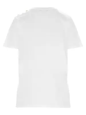 Logo print T-shirt BF1EF005BB02GAB BALMAIN White/Black