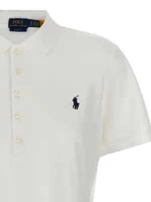 'Julie' polo shirt Woman POLO RALPH LAUREN White