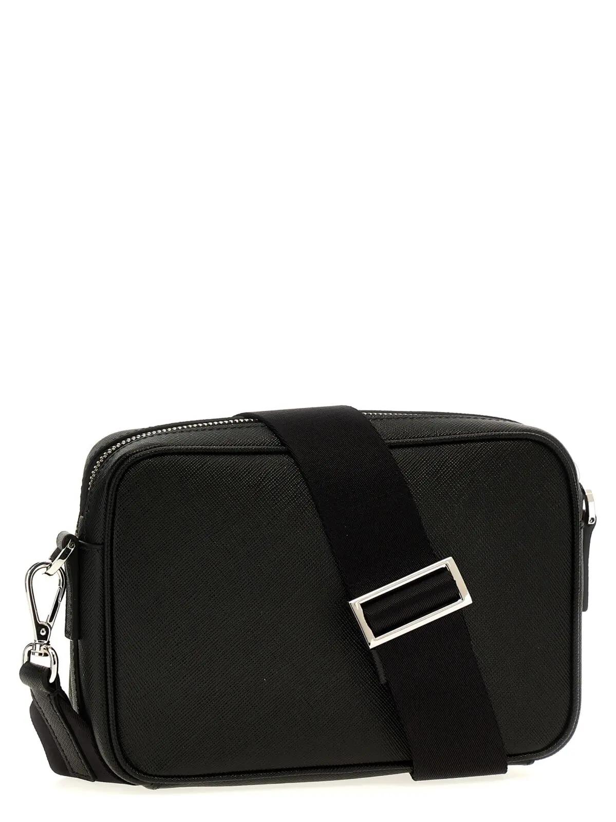 Сумка крос-боді Prada Saffiano Чорна 2 Saffiano crossbody bag 2VH170VOOO9Z2F0002 PRADA Black