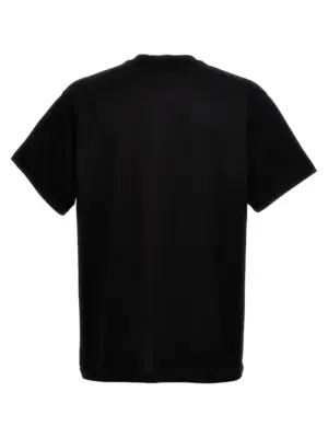 'Harriston' T-shirt 8084233BLACK BURBERRY White/Black