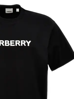'Harriston' T-shirt Man BURBERRY White/Black