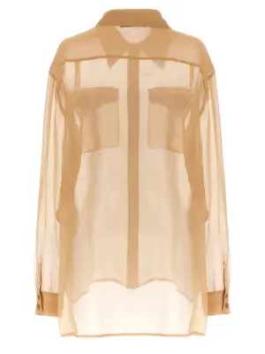 Chiffon shirt A021616140018 ALBERTA FERRETTI Beige