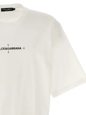 Printed T-shirt Man DOLCE & GABBANA White