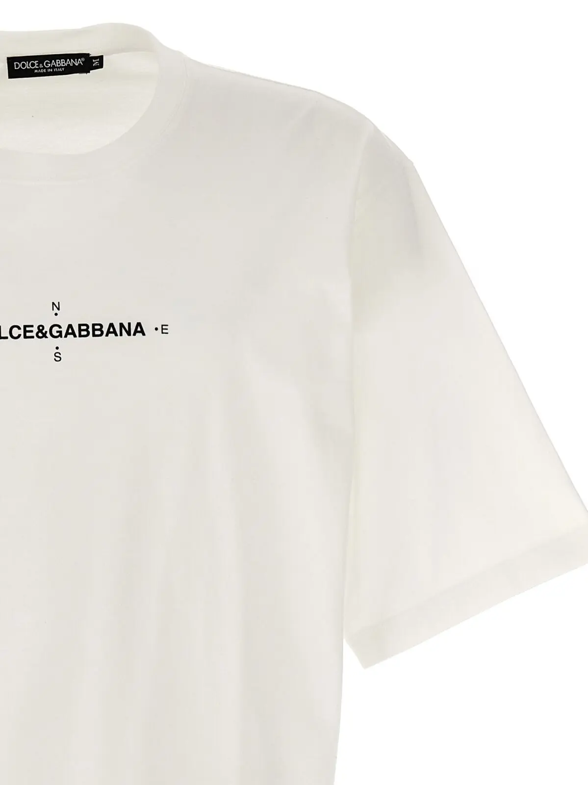Футболка з принтом Dolce & Gabbana Біла 3 Printed T-shirt Man DOLCE & GABBANA White