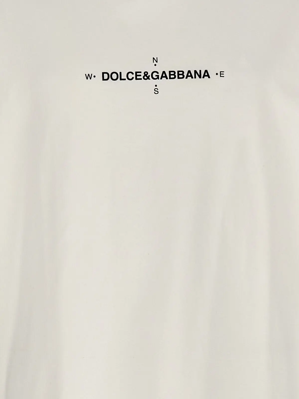 Футболка з принтом Dolce & Gabbana Біла 4 Printed T-shirt 100% cotton DOLCE & GABBANA White