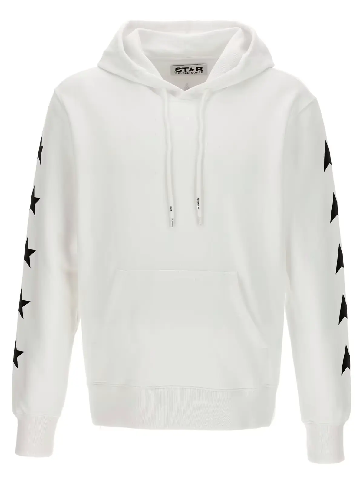 Худі Alighiero Golden Goose Чорно-білий 1 'Alighiero' hoodie GOLDEN GOOSE White/Black