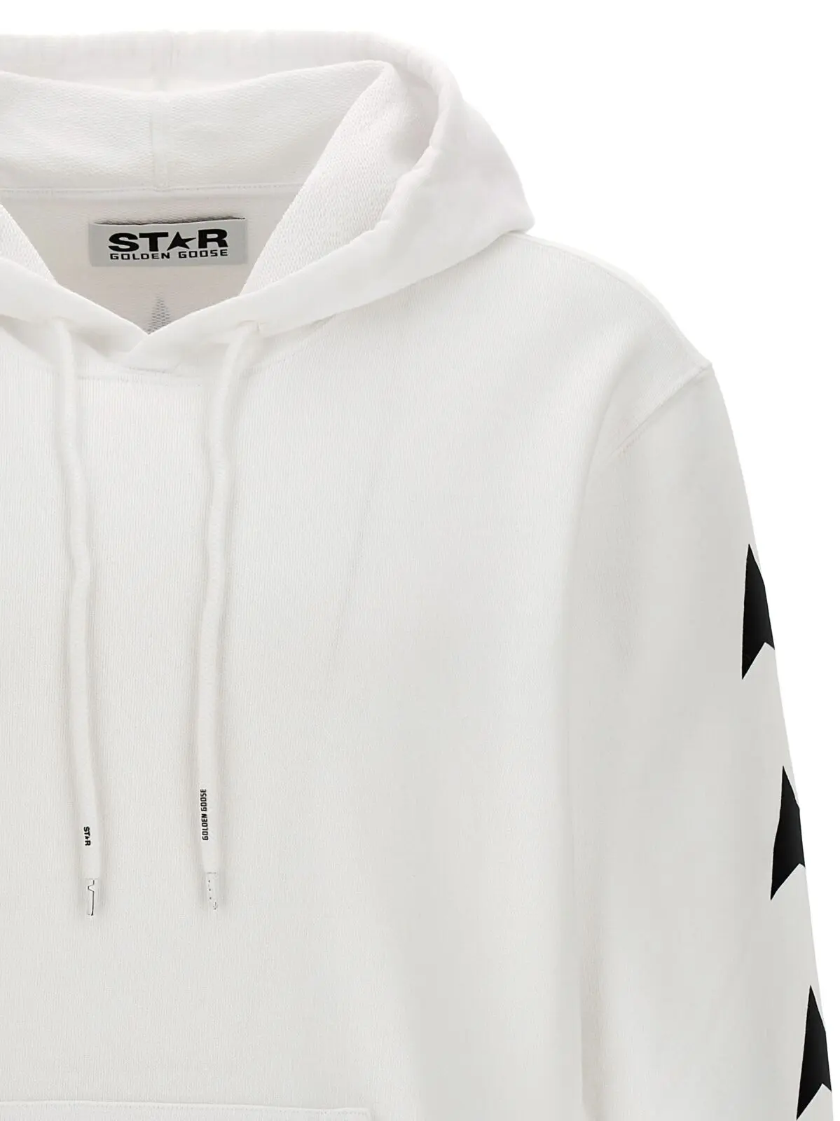 Худі Alighiero Golden Goose Чорно-білий 4 'Alighiero' hoodie 100% cotton GOLDEN GOOSE White/Black