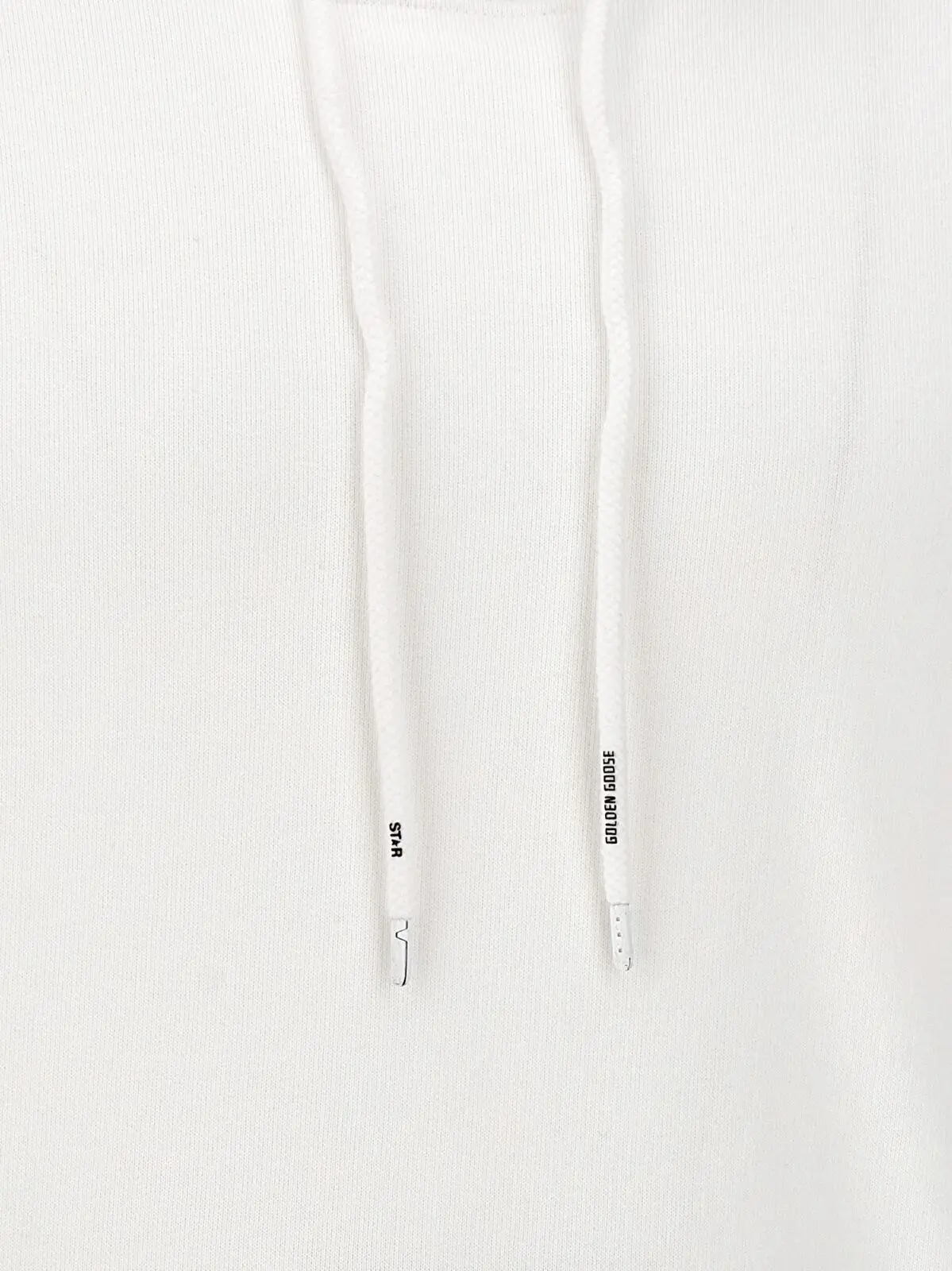 Худі Alighiero Golden Goose Чорно-білий 5 'Alighiero' hoodie Spring Summer 2024 GOLDEN GOOSE White/Black