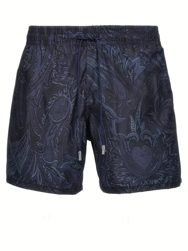 'Paisley' swimsuit ETRO Blue