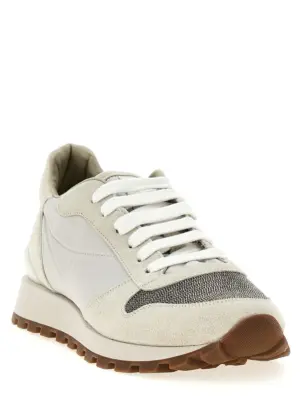 'Monile’ sneakers MZSFG1960C6280 BRUNELLO CUCINELLI White