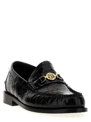 'Medusa '95' loafers 10135921A098811B00V VERSACE Black