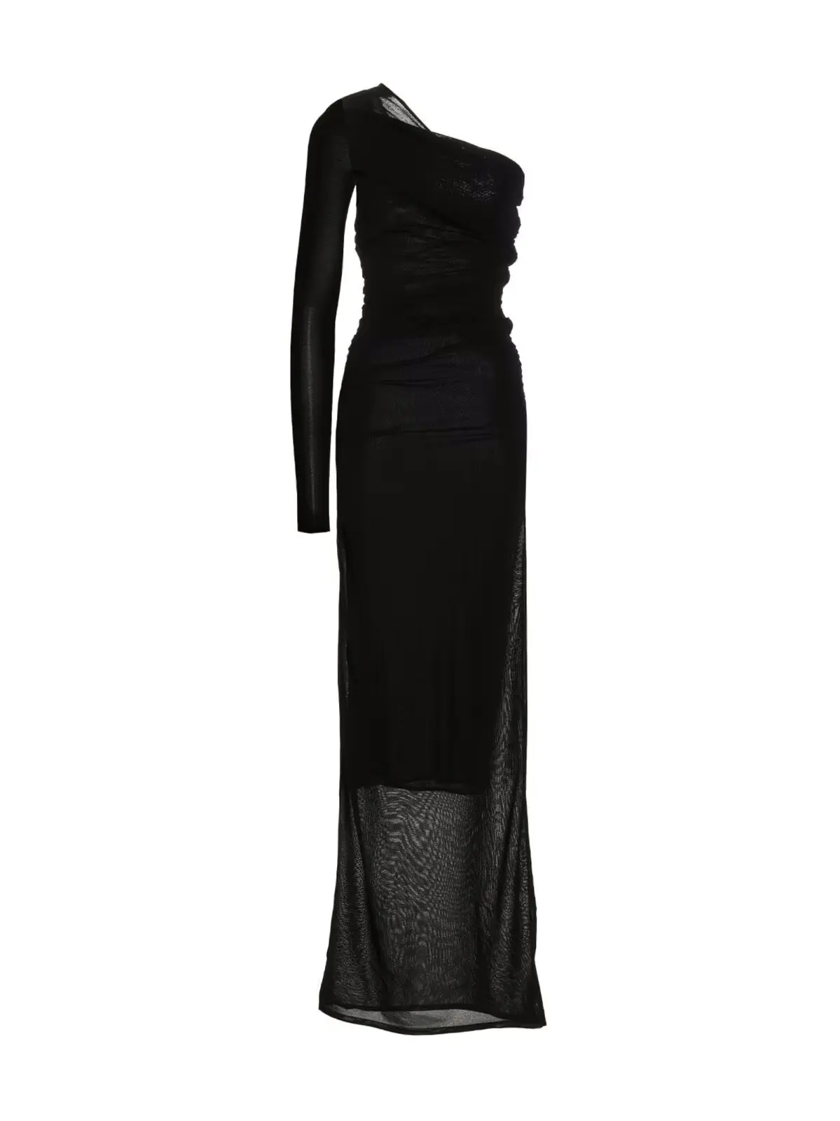 Сукня Saint Laurent Довга драпірована Чорна 1 Draped long dress SAINT LAURENT Black
