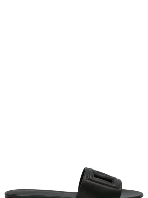 'DG Millennials' Slide DOLCE & GABBANA Black
