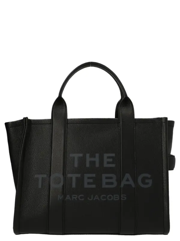 'The Leather Medium' shopping bag MARC JACOBS Black