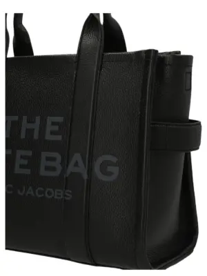 'The Leather Medium' shopping bag Woman MARC JACOBS Black