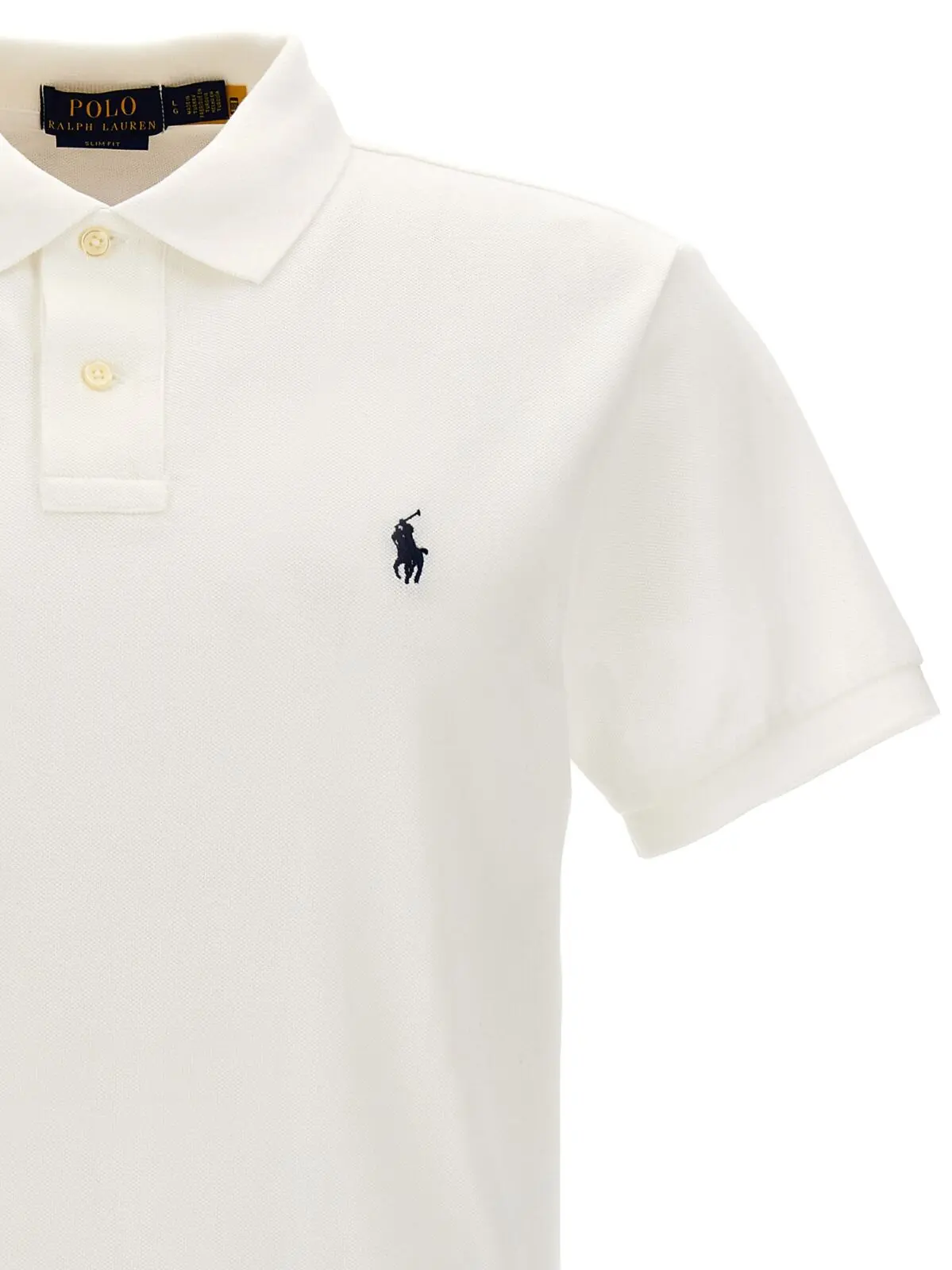 Поло з логотипом Polo Ralph Lauren Біле 3 Logo polo Man POLO RALPH LAUREN White