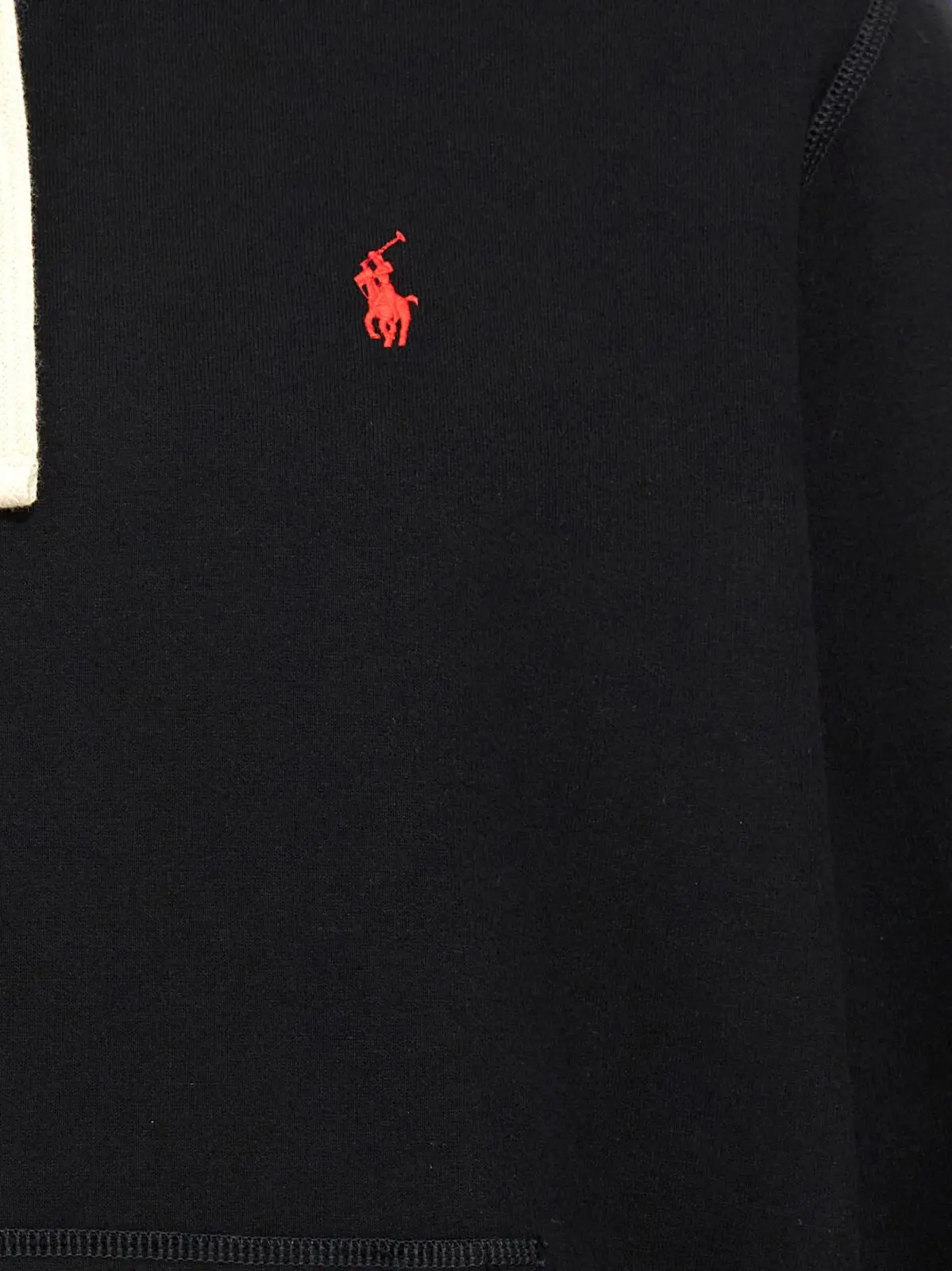 Худі з логотипом Polo Ralph Lauren Чорне 4 Logo hoodie 60% cotton