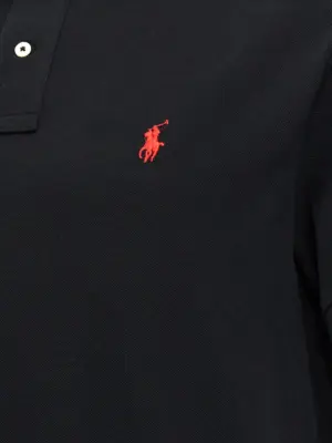 Logo polo 100%cotton POLO RALPH LAUREN Black
