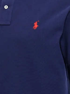 Logo polo 100% cotton POLO RALPH LAUREN Blue