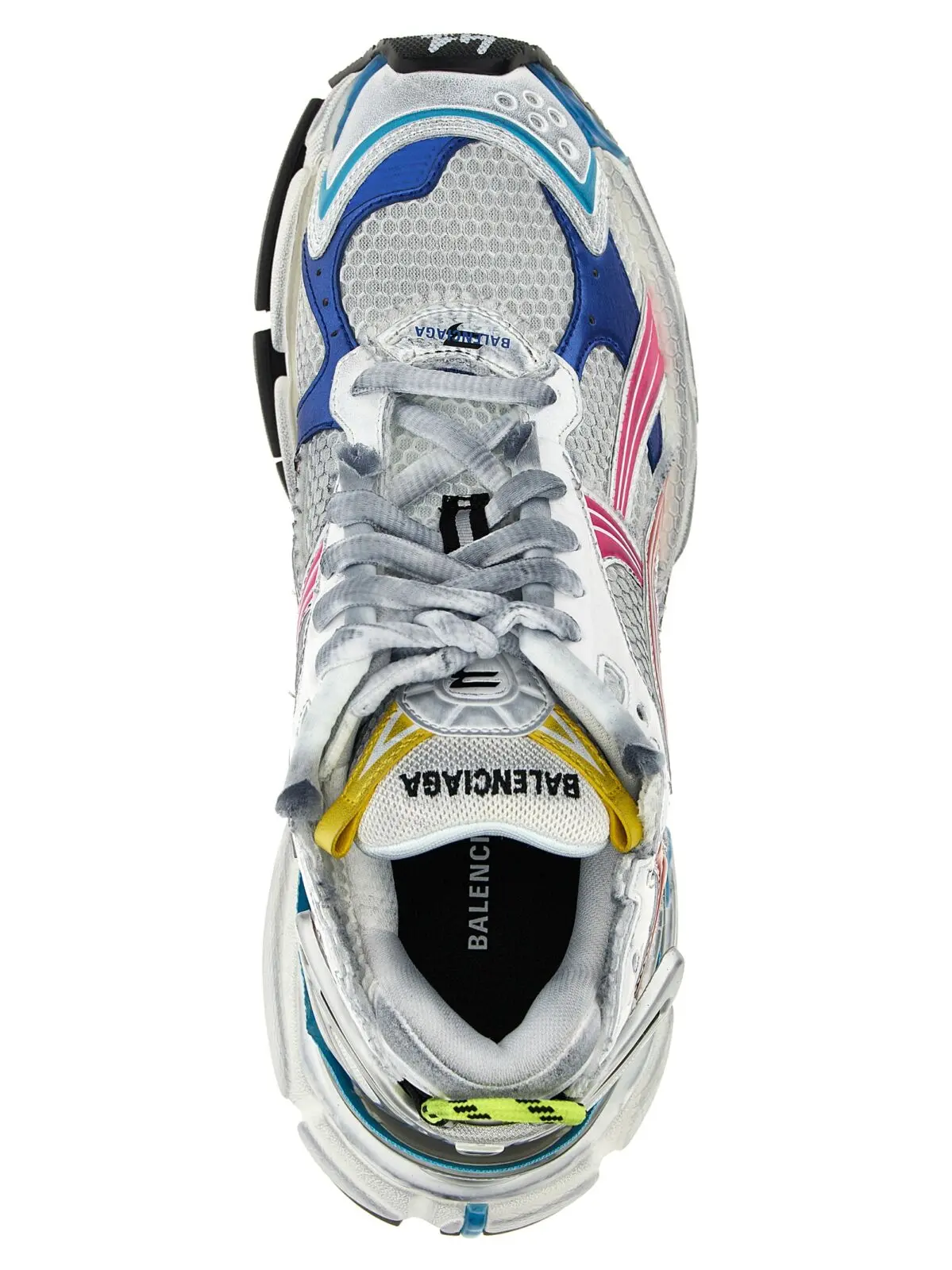 Кросівки Runner Balenciaga Багатокольорові 4 'Runner' sneakers 100% polyester BALENCIAGA Multicolor