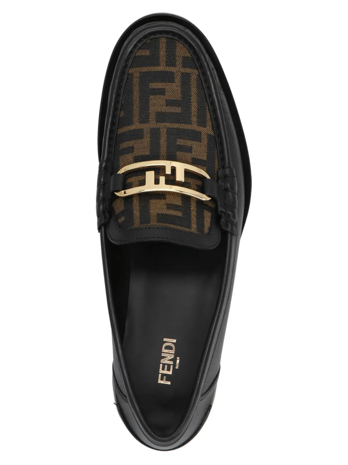 Мокасини Fendi 'O'Lock' Чорні 3 'O'Lock' loafers Man FENDI Black